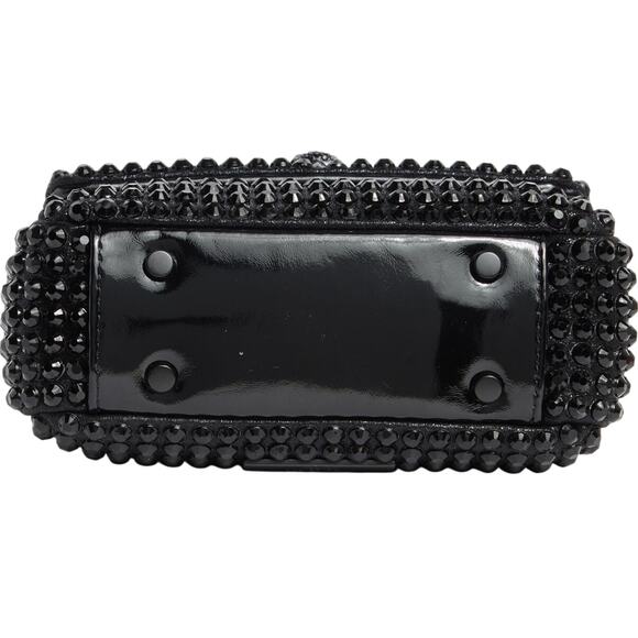 Kurt Geiger mini Black Studded party Bag - Picture 5 of 6